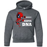 Sweatshirts Dark Heather / YS Bingo Deadpool Youth Hoodie