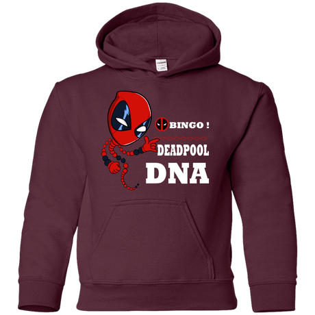 Sweatshirts Maroon / YS Bingo Deadpool Youth Hoodie