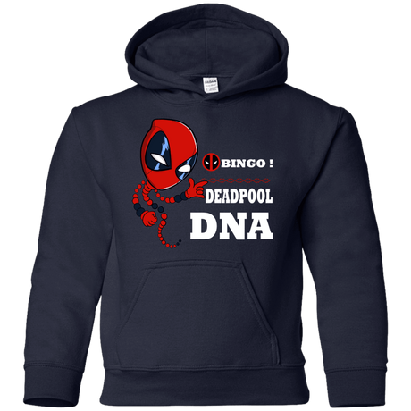 Sweatshirts Navy / YS Bingo Deadpool Youth Hoodie