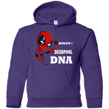 Sweatshirts Purple / YS Bingo Deadpool Youth Hoodie