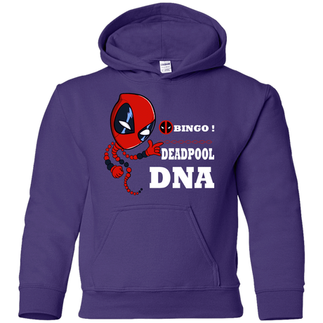 Sweatshirts Purple / YS Bingo Deadpool Youth Hoodie