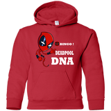 Sweatshirts Red / YS Bingo Deadpool Youth Hoodie