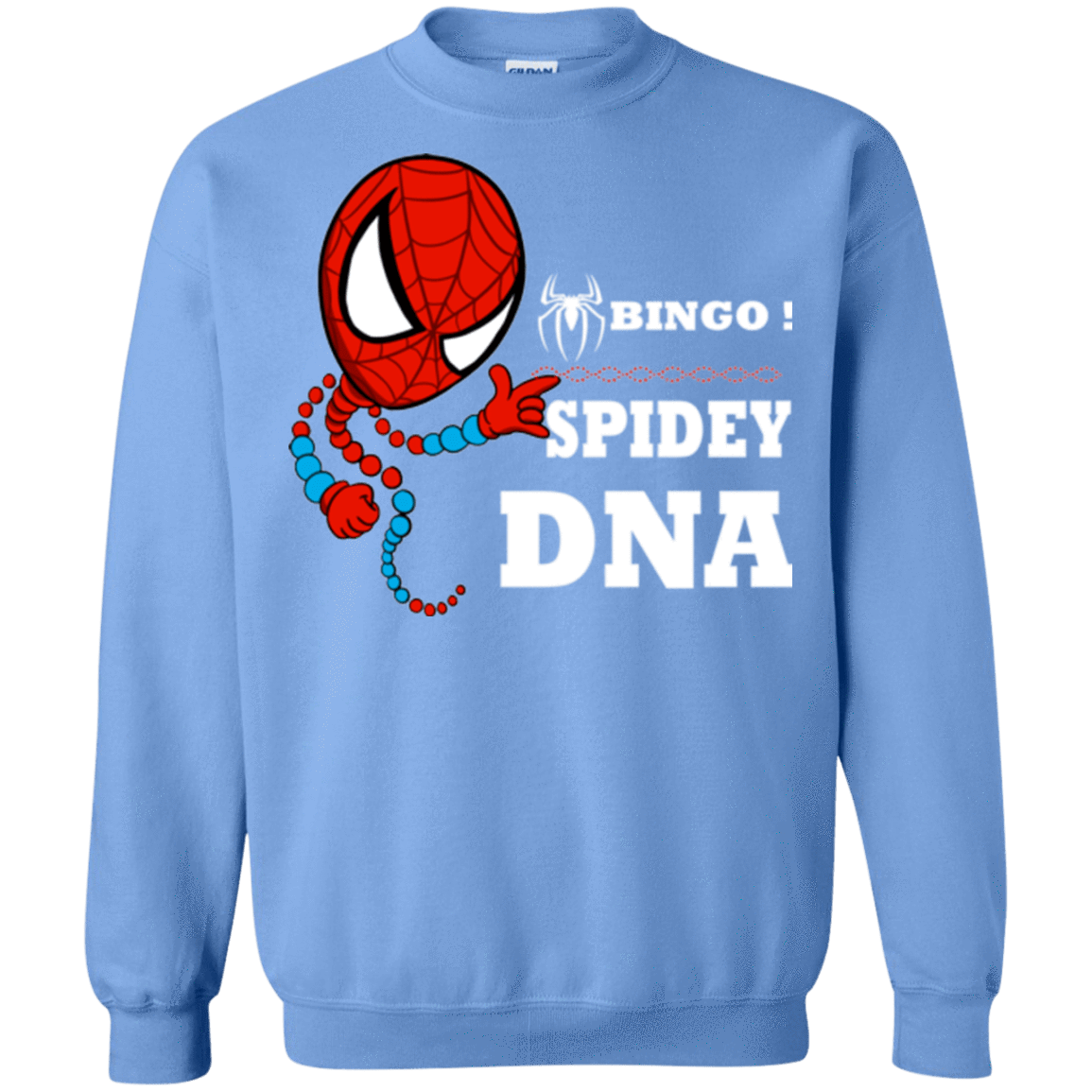 Sweatshirts Carolina Blue / Small Bingo Spidey Crewneck Sweatshirt