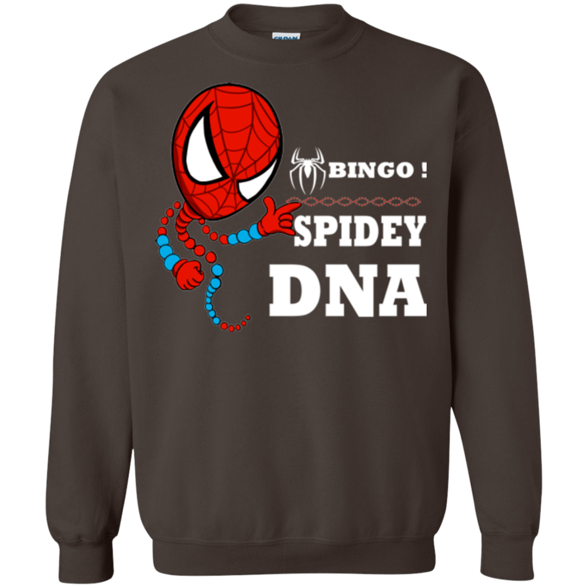 Sweatshirts Dark Chocolate / Small Bingo Spidey Crewneck Sweatshirt