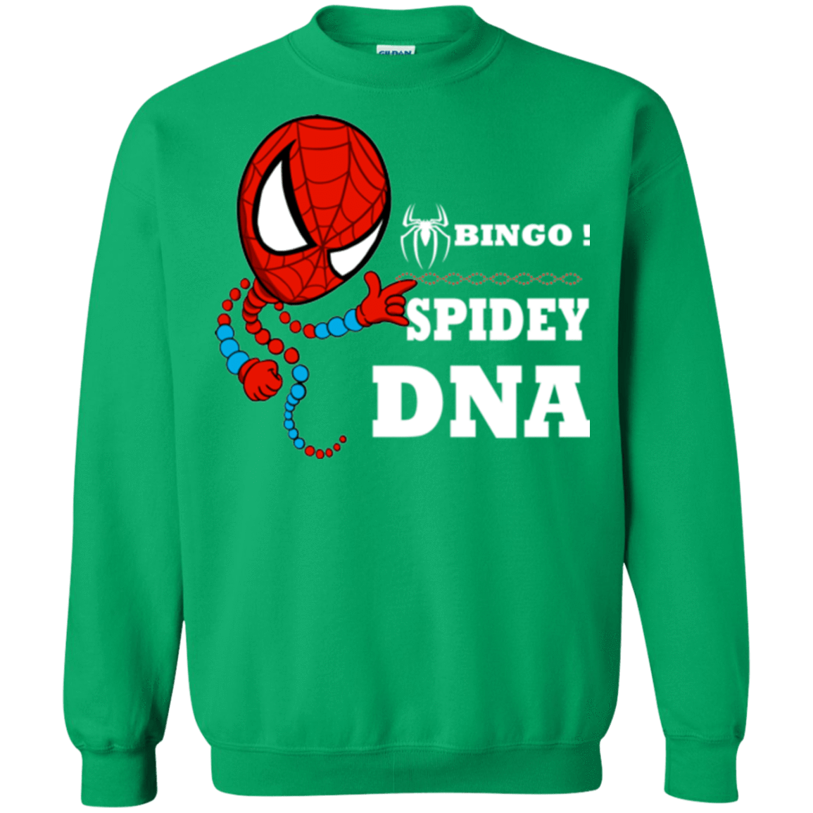 Sweatshirts Irish Green / Small Bingo Spidey Crewneck Sweatshirt