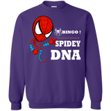 Sweatshirts Purple / Small Bingo Spidey Crewneck Sweatshirt