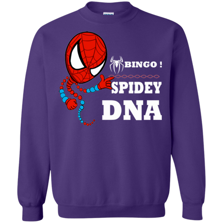 Sweatshirts Purple / Small Bingo Spidey Crewneck Sweatshirt