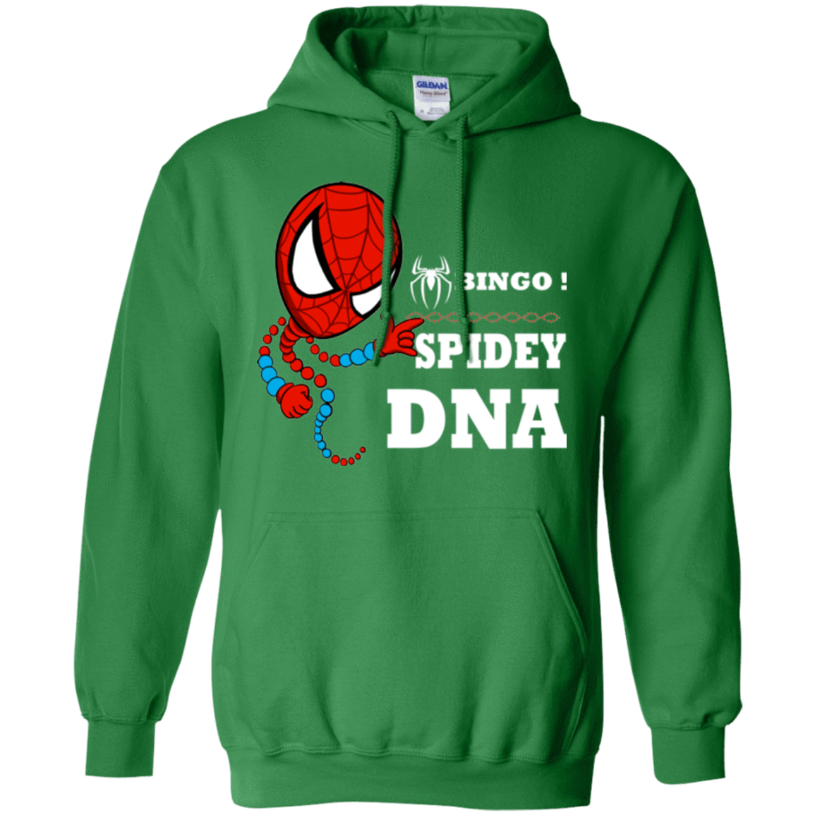 Sweatshirts Irish Green / Small Bingo Spidey Pullover Hoodie