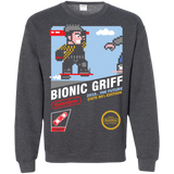 Sweatshirts Dark Heather / Small Bionic Griff Crewneck Sweatshirt
