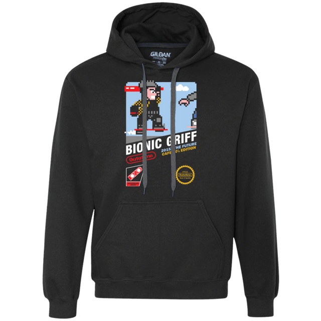 Sweatshirts Black / Small Bionic Griff Premium Fleece Hoodie