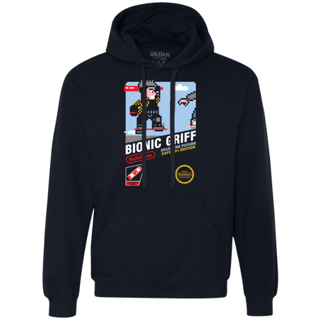 Sweatshirts Navy / Small Bionic Griff Premium Fleece Hoodie