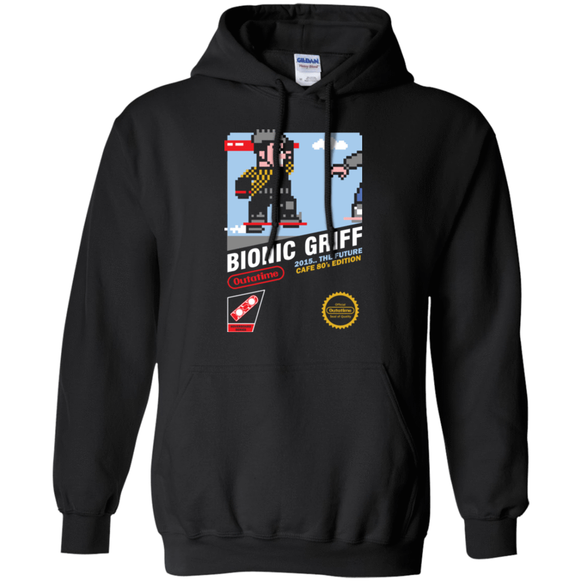 Sweatshirts Black / Small Bionic Griff Pullover Hoodie