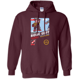 Sweatshirts Maroon / Small Bionic Griff Pullover Hoodie