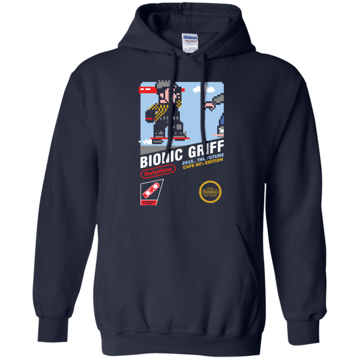 Sweatshirts Navy / Small Bionic Griff Pullover Hoodie