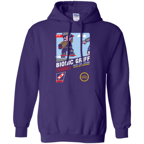 Sweatshirts Purple / Small Bionic Griff Pullover Hoodie