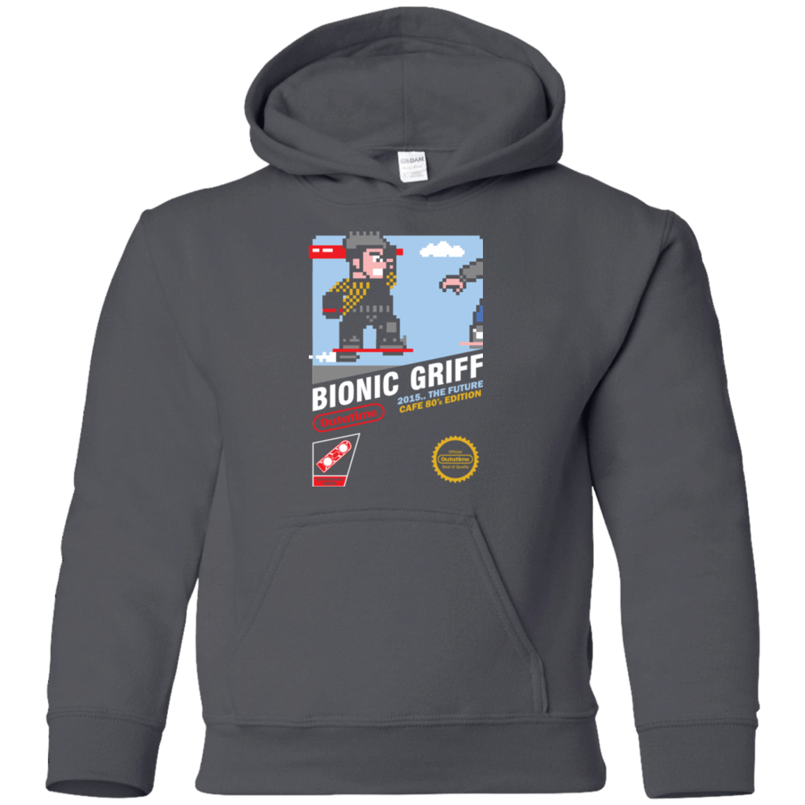 Sweatshirts Charcoal / YS Bionic Griff Youth Hoodie