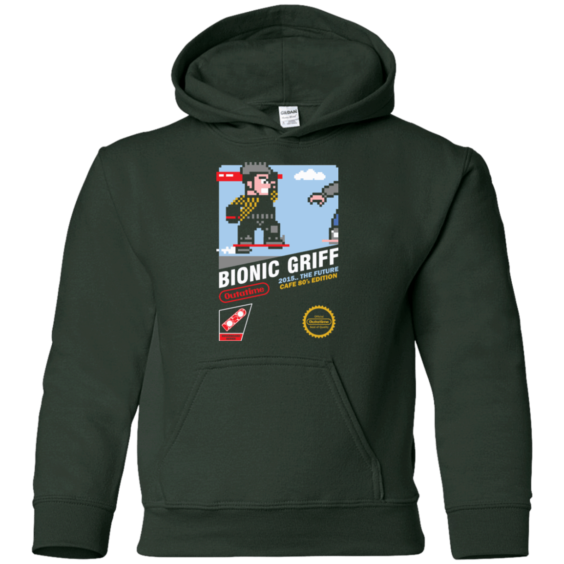 Sweatshirts Forest Green / YS Bionic Griff Youth Hoodie