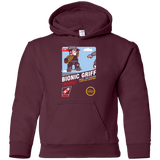 Sweatshirts Maroon / YS Bionic Griff Youth Hoodie