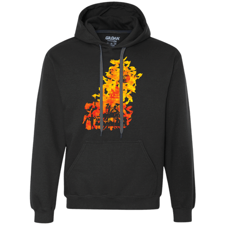 Sweatshirts Black / S Birds Of Terror Premium Fleece Hoodie