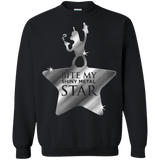 Sweatshirts Black / S Bite my Shiny Metal Star Crewneck Sweatshirt