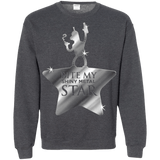 Sweatshirts Dark Heather / S Bite my Shiny Metal Star Crewneck Sweatshirt
