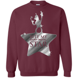 Sweatshirts Maroon / S Bite my Shiny Metal Star Crewneck Sweatshirt