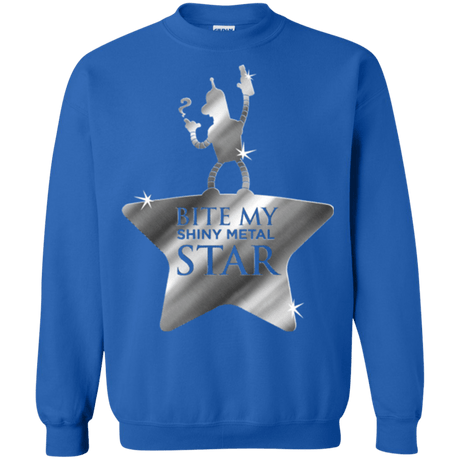 Sweatshirts Royal / S Bite my Shiny Metal Star Crewneck Sweatshirt