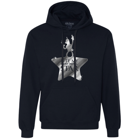 Sweatshirts Navy / S Bite my Shiny Metal Star Premium Fleece Hoodie