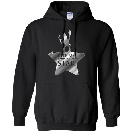 Sweatshirts Black / S Bite my Shiny Metal Star Pullover Hoodie