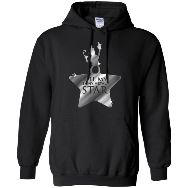 Sweatshirts Black / S Bite my Shiny Metal Star Pullover Hoodie