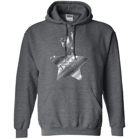 Sweatshirts Dark Heather / S Bite my Shiny Metal Star Pullover Hoodie
