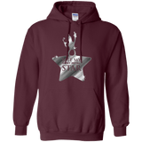 Sweatshirts Maroon / S Bite my Shiny Metal Star Pullover Hoodie
