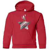 Sweatshirts Red / YS Bite my Shiny Metal Star Youth Hoodie