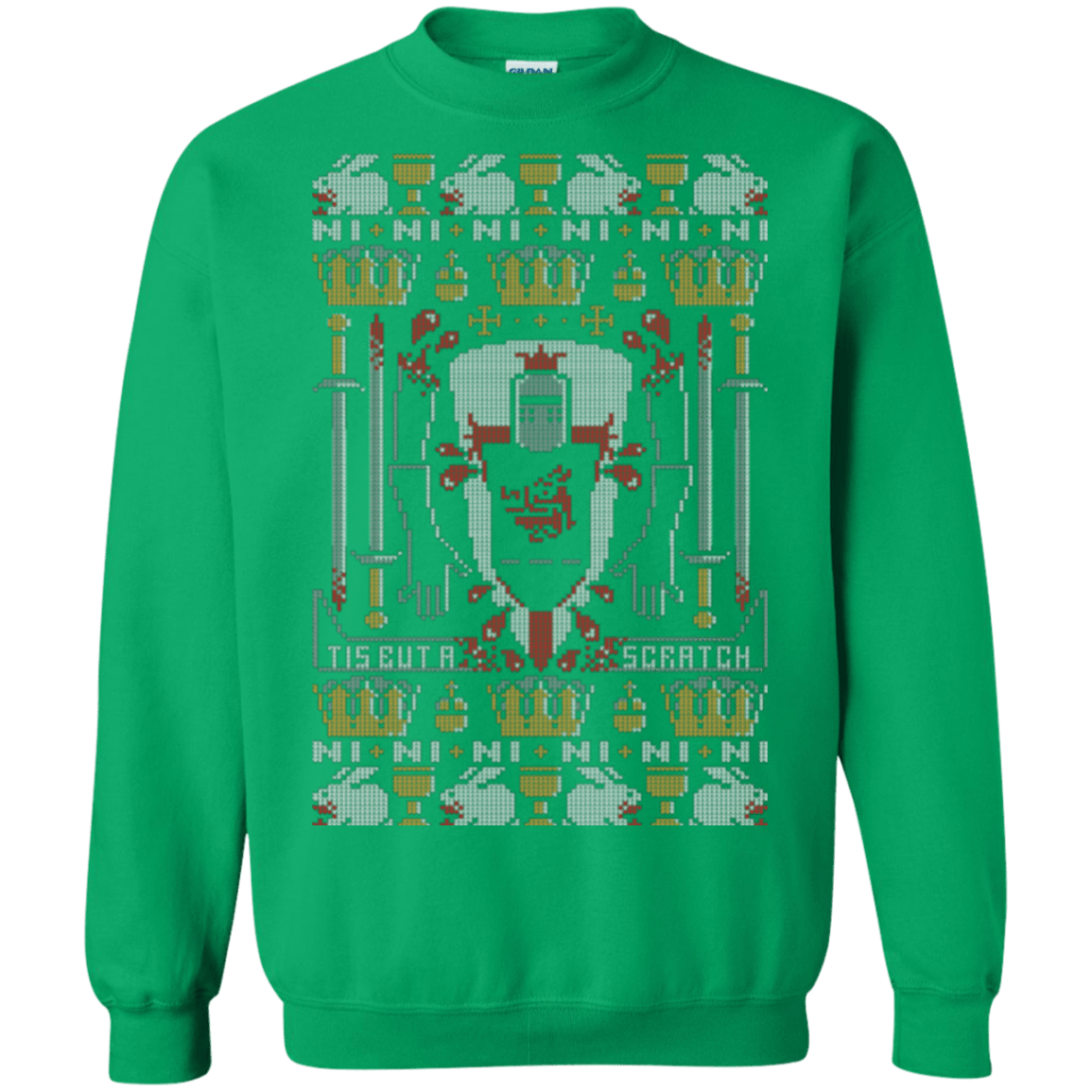 Sweatshirts Irish Green / Small Bite ya Legs Off Crewneck Sweatshirt