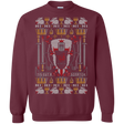 Sweatshirts Maroon / Small Bite ya Legs Off Crewneck Sweatshirt