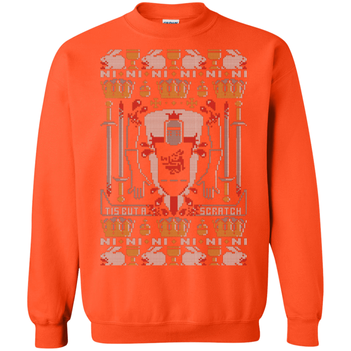 Sweatshirts Orange / Small Bite ya Legs Off Crewneck Sweatshirt