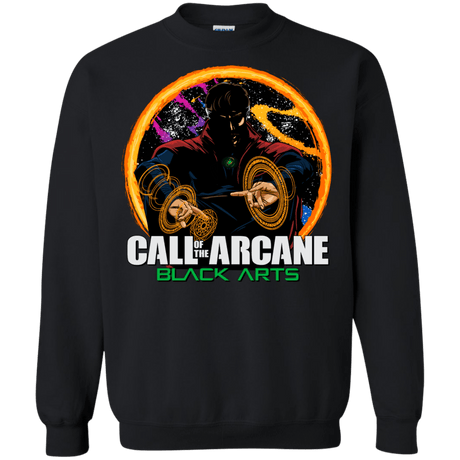 Sweatshirts Black / Small Black arts Crewneck Sweatshirt