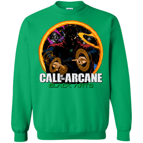 Sweatshirts Irish Green / Small Black arts Crewneck Sweatshirt