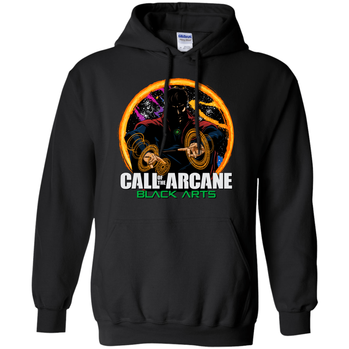 Sweatshirts Black / Small Black arts Pullover Hoodie