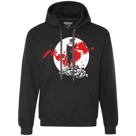 Sweatshirts Black / Small Black Knight Rises Premium Fleece Hoodie