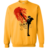 Sweatshirts Gold / Small Black leg 2 Crewneck Sweatshirt
