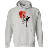 Sweatshirts Ash / Small Black leg 2 Pullover Hoodie