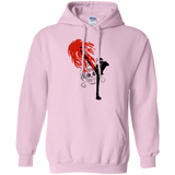 Sweatshirts Light Pink / Small Black leg 2 Pullover Hoodie