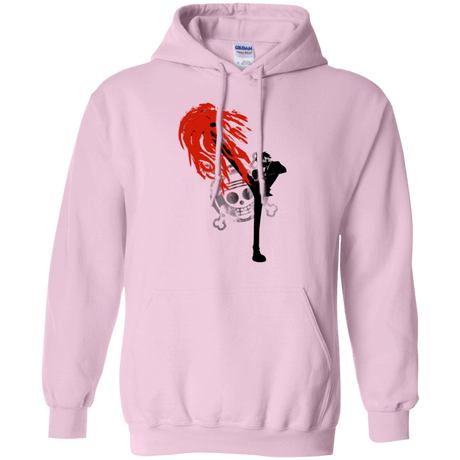 Sweatshirts Light Pink / Small Black leg 2 Pullover Hoodie