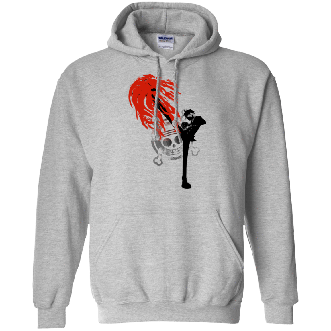 Sweatshirts Sport Grey / Small Black leg 2 Pullover Hoodie