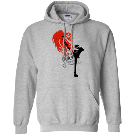 Sweatshirts Sport Grey / Small Black leg 2 Pullover Hoodie