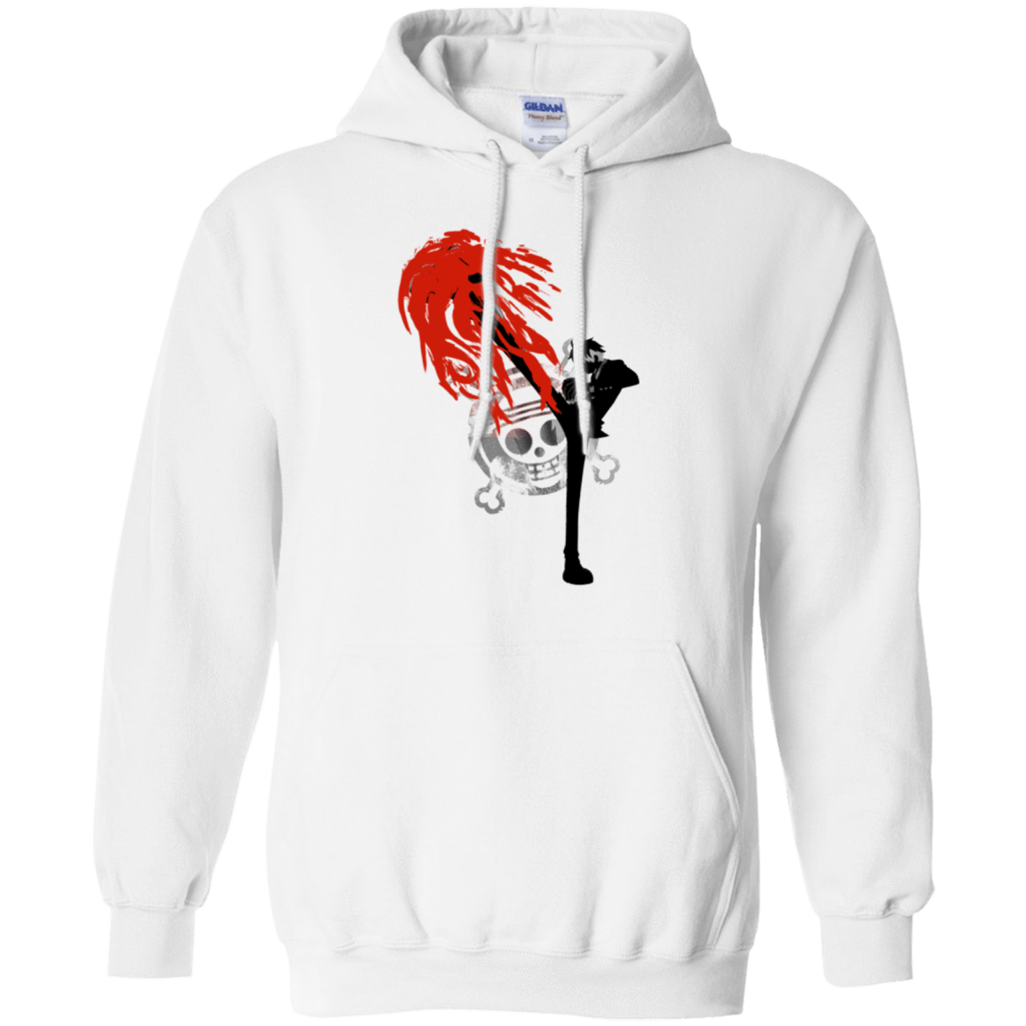 Sweatshirts White / Small Black leg 2 Pullover Hoodie