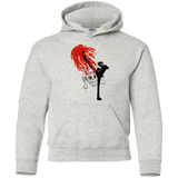 Sweatshirts Ash / YS Black leg 2 Youth Hoodie