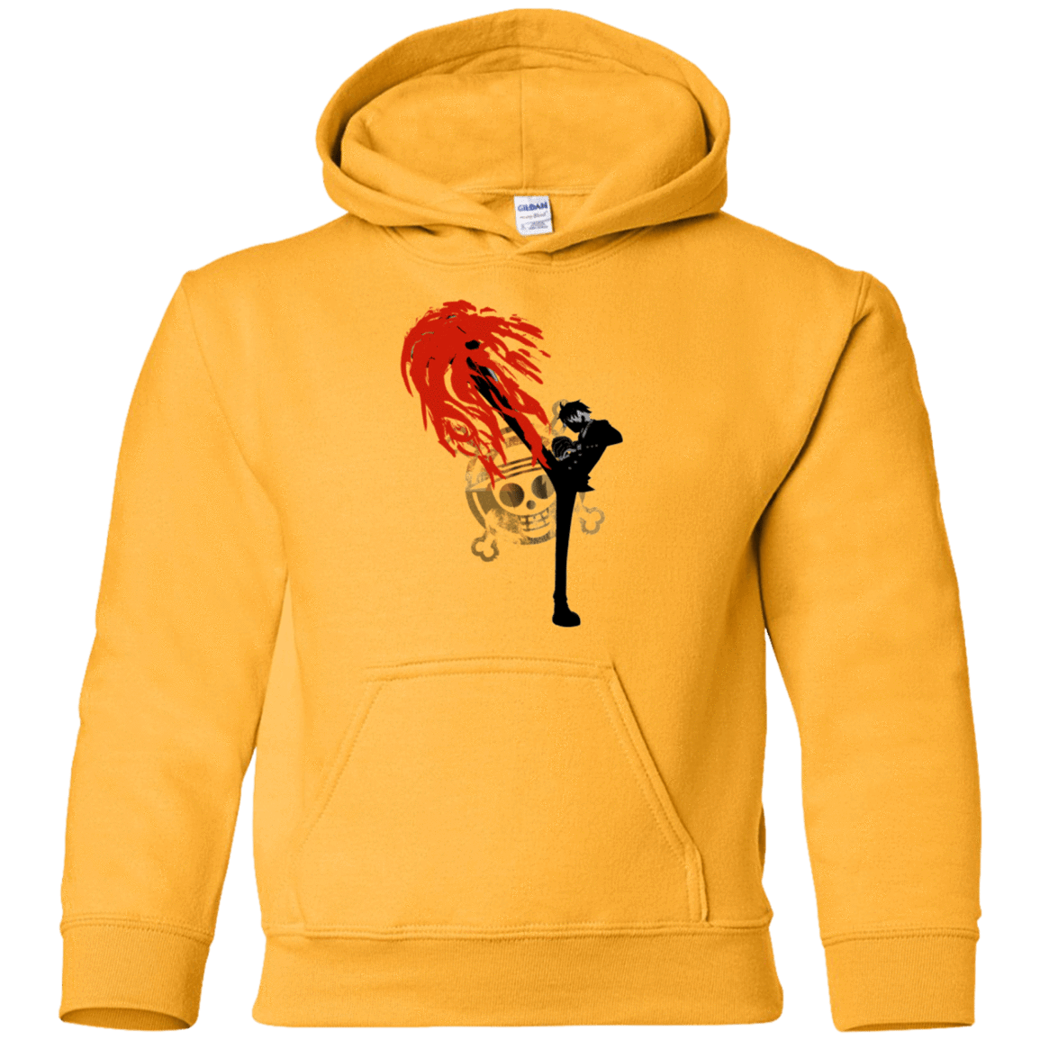 Sweatshirts Gold / YS Black leg 2 Youth Hoodie