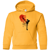 Sweatshirts Gold / YS Black leg 2 Youth Hoodie